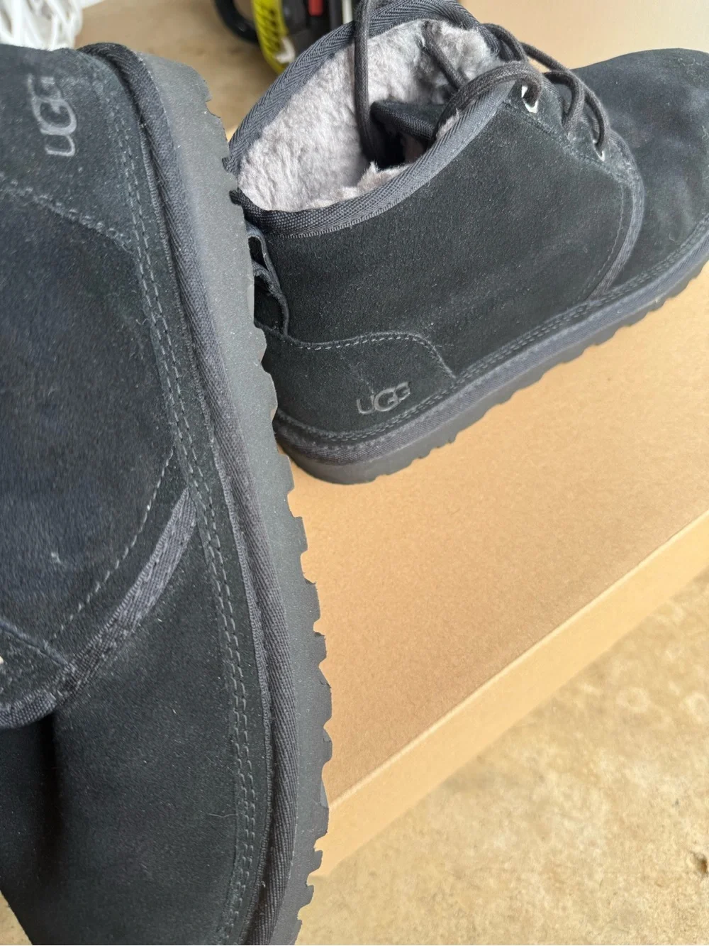 UGG Men’s Black Suede Chukka Boot